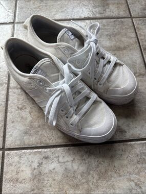 adidas Canvas Platform Sneakers